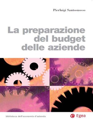 cover image of La preparazione del budget delle aziende